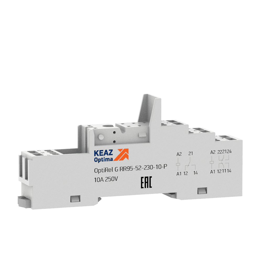 Розетка для реле OptiRel G RR95-52-230-10-P