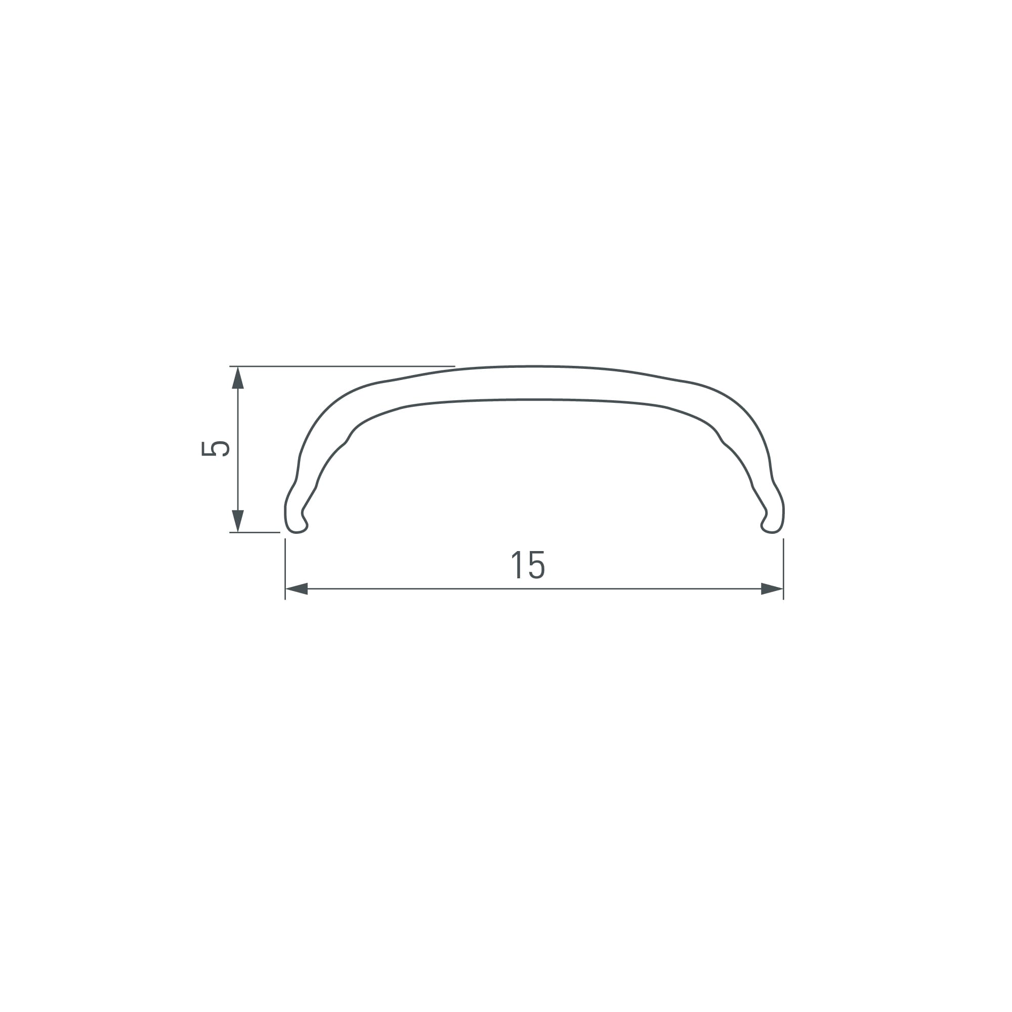 Экран ARH-BENT-W18-2000-Frost (ARL, Пластик)