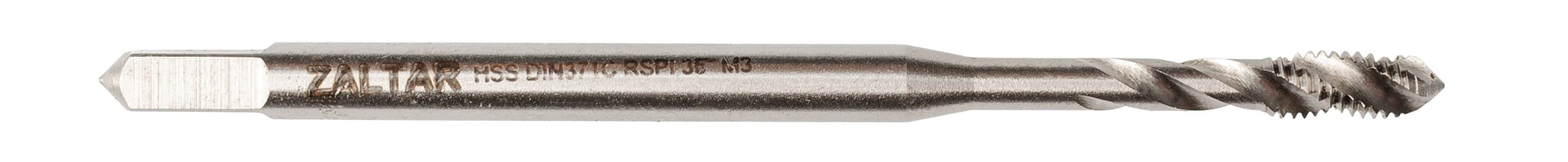 Метчик машинный HSS, DIN 371, 35 градусов RSP, M3 x 0,5