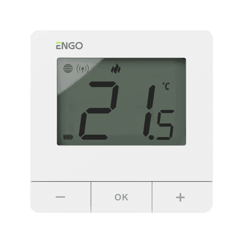 Терморегулятор умный ZigBee/868 МГц, 2хАА, белый
