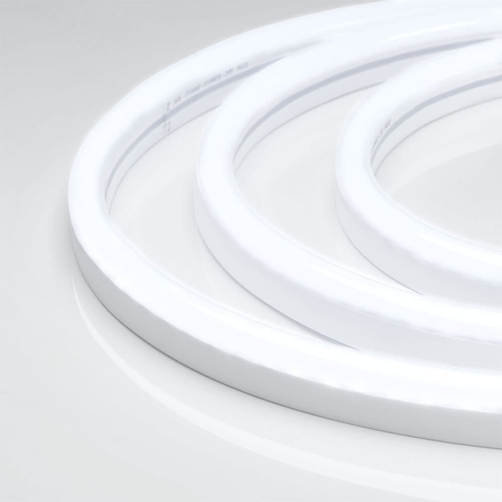 Лента светодиодная герметичная MOONLIGHT-SIDE-X336-12x24mm 230V White6500 (11 W/m, IP65, 50m, wire x1) (ARL, Грибовидная форма, 336 LED/m)
