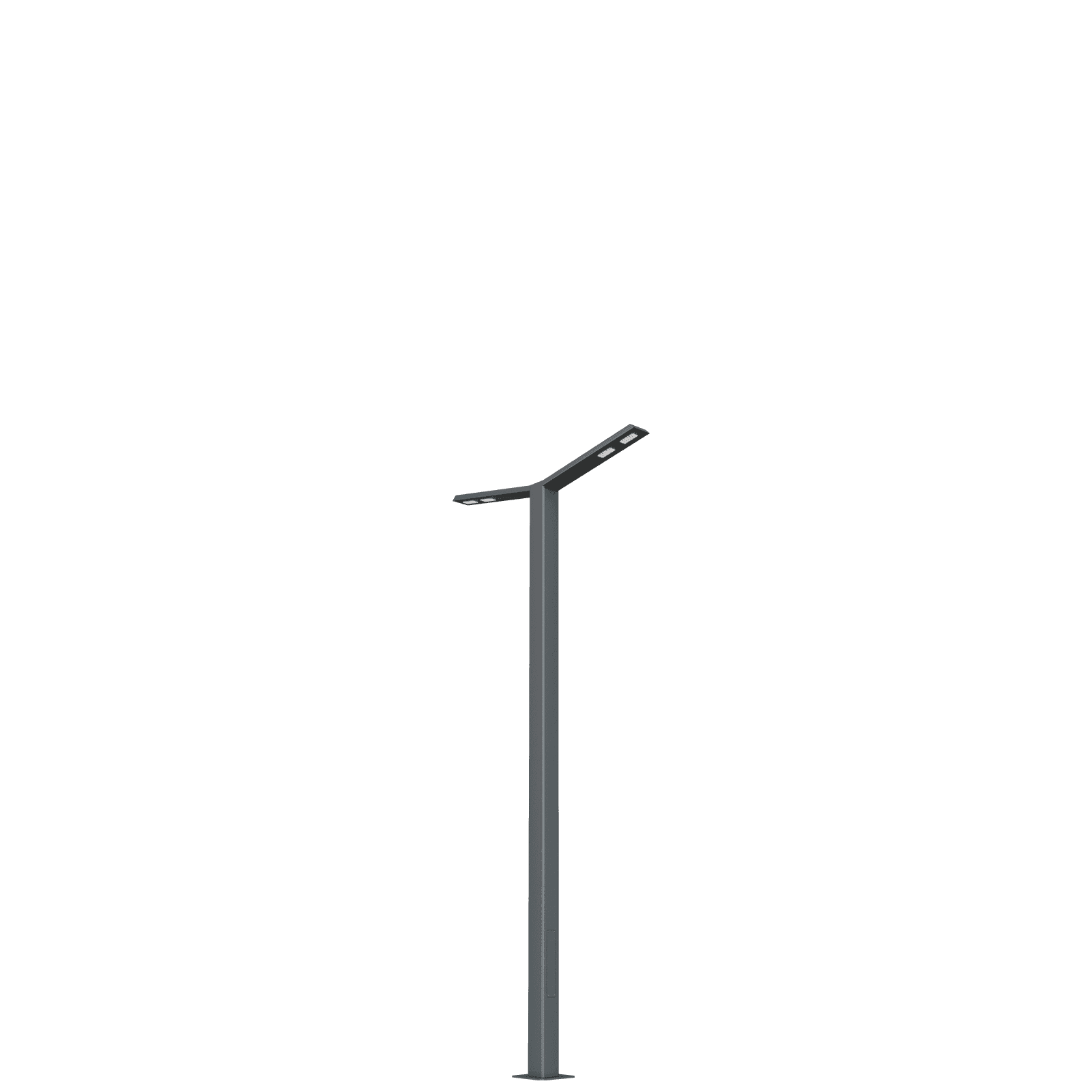Световой комплекс светодиодный Опора CITY T50+50 100-4,0-2-104 LED 4000К гц+по