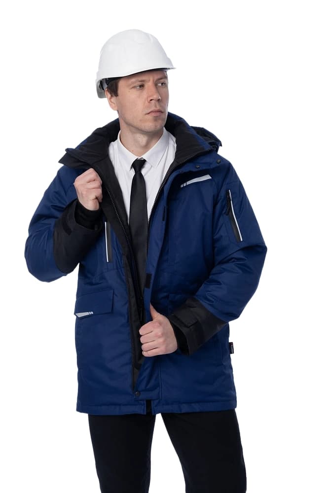 Зимняя куртка-парка Brodeks KW215 , синий (4XL)