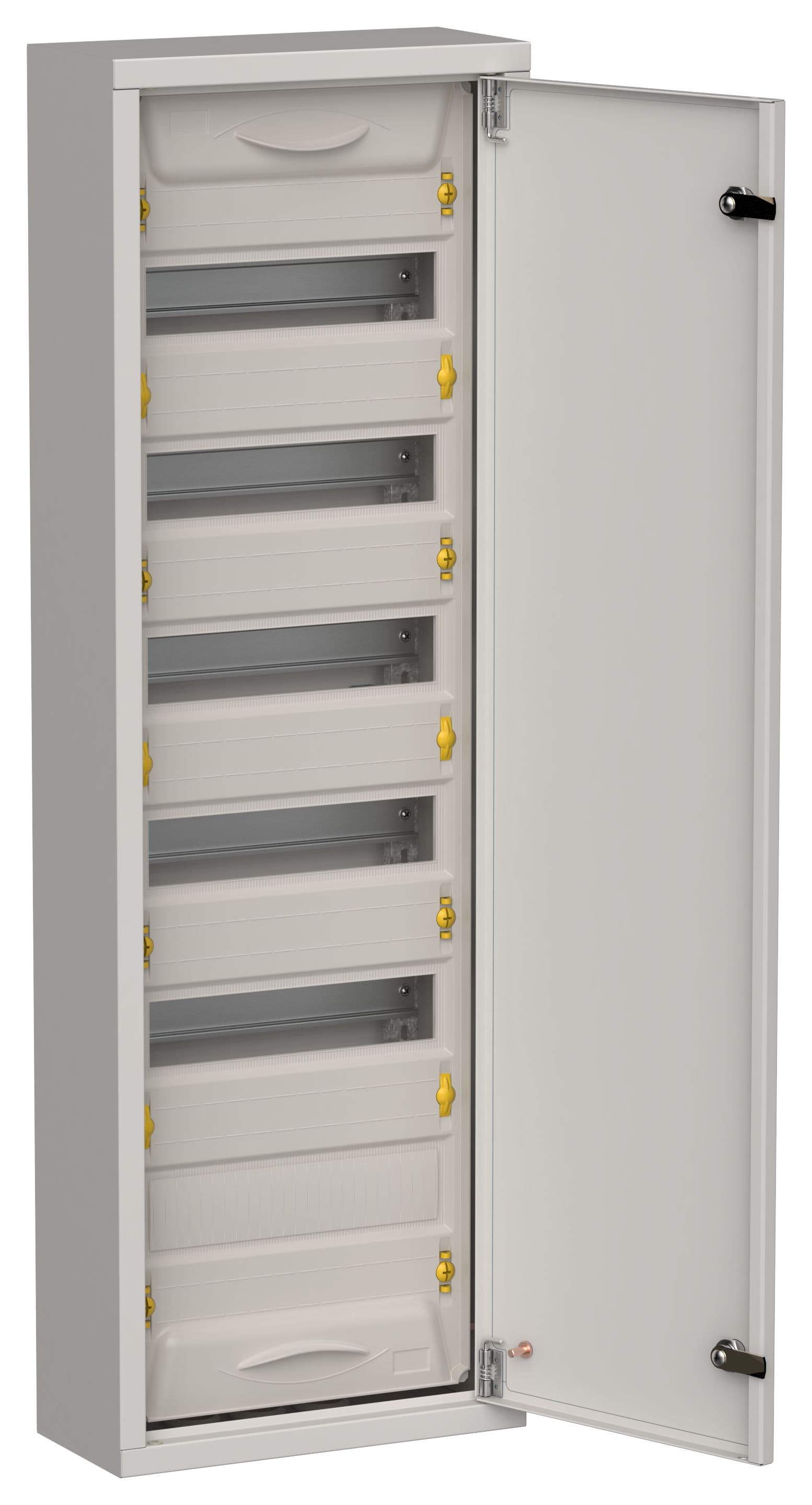 TITAN 5 Корпус металлический ЩРн-72 (1х72) 960х310х140мм IP31 серый (одна дверь) IEK