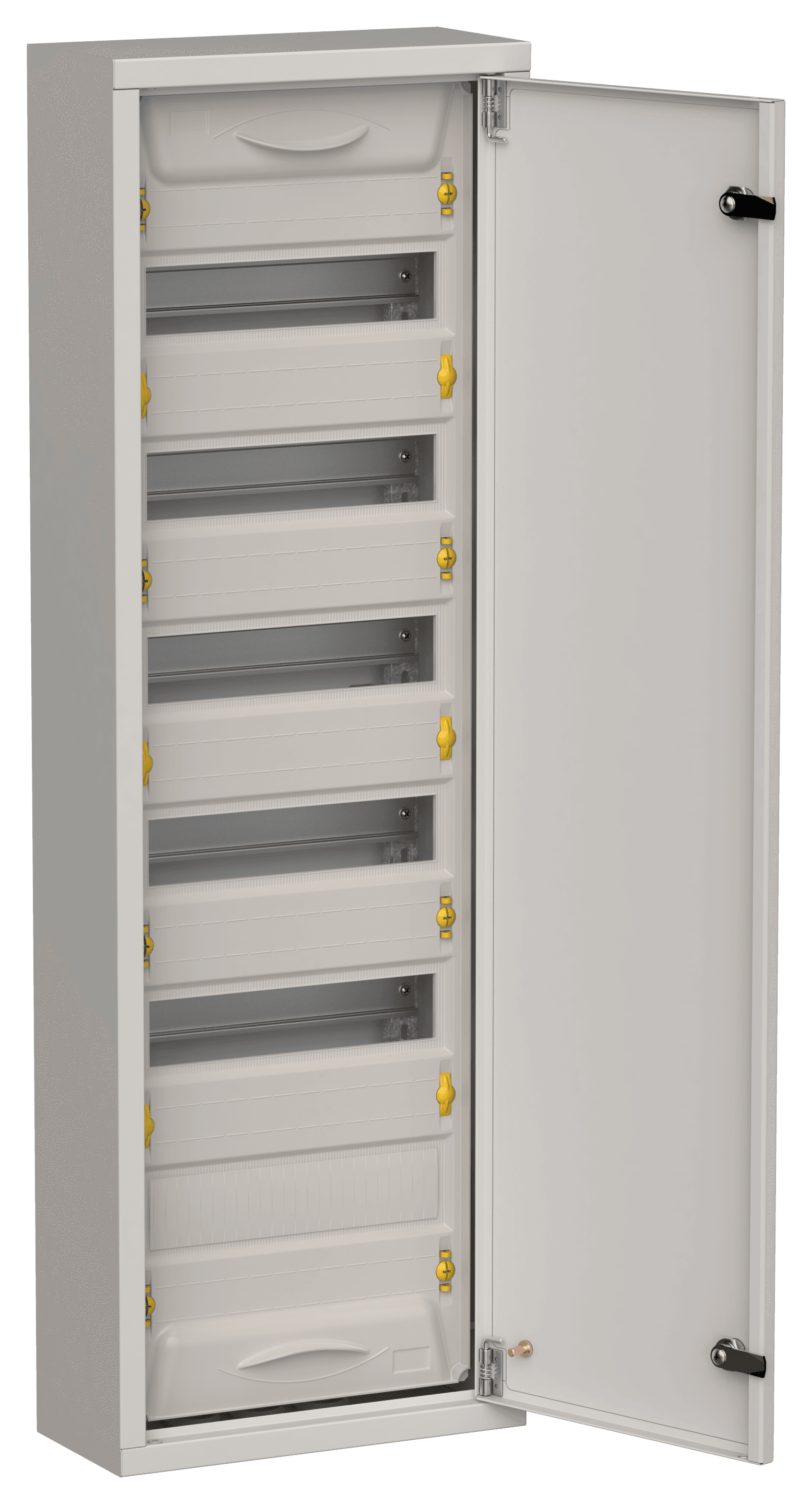 TITAN 5 Корпус металлический ЩРн-72 (1х72) 960х310х140мм IP31 серый (одна дверь) IEK