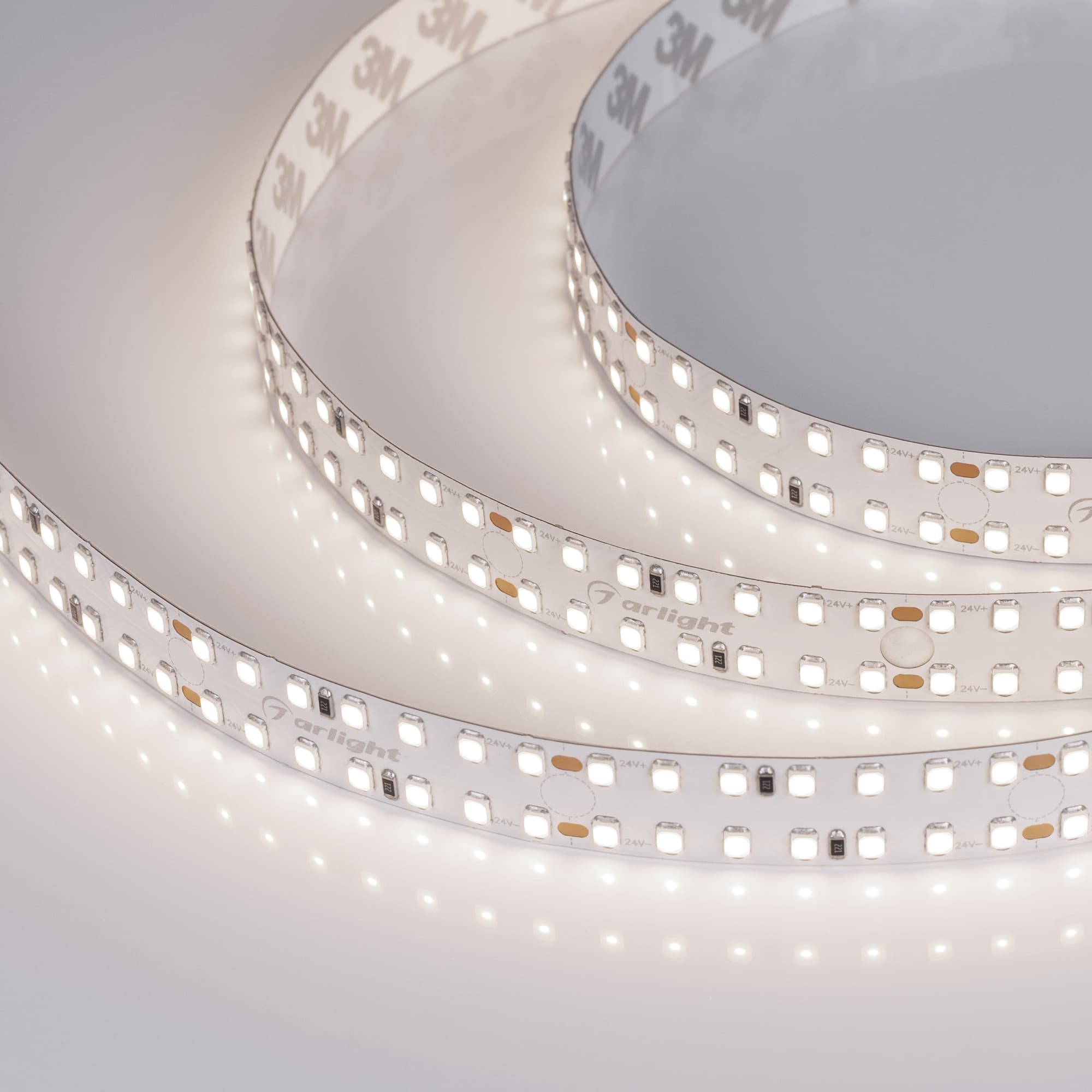 Лента светодиодная 20 Вт/м 24В IP20 4000K 280LED/м S2-A280-15mm SMD 2835 2.5 м