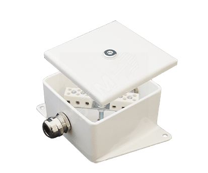 Коробка монтажная огнестойкая КМ-О (2к)-IP66-100х100 два ввода BD