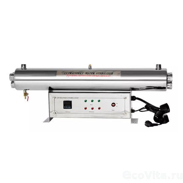 Установки обработки воды ультрафиолетом SS - 165w (лампа Philips)
