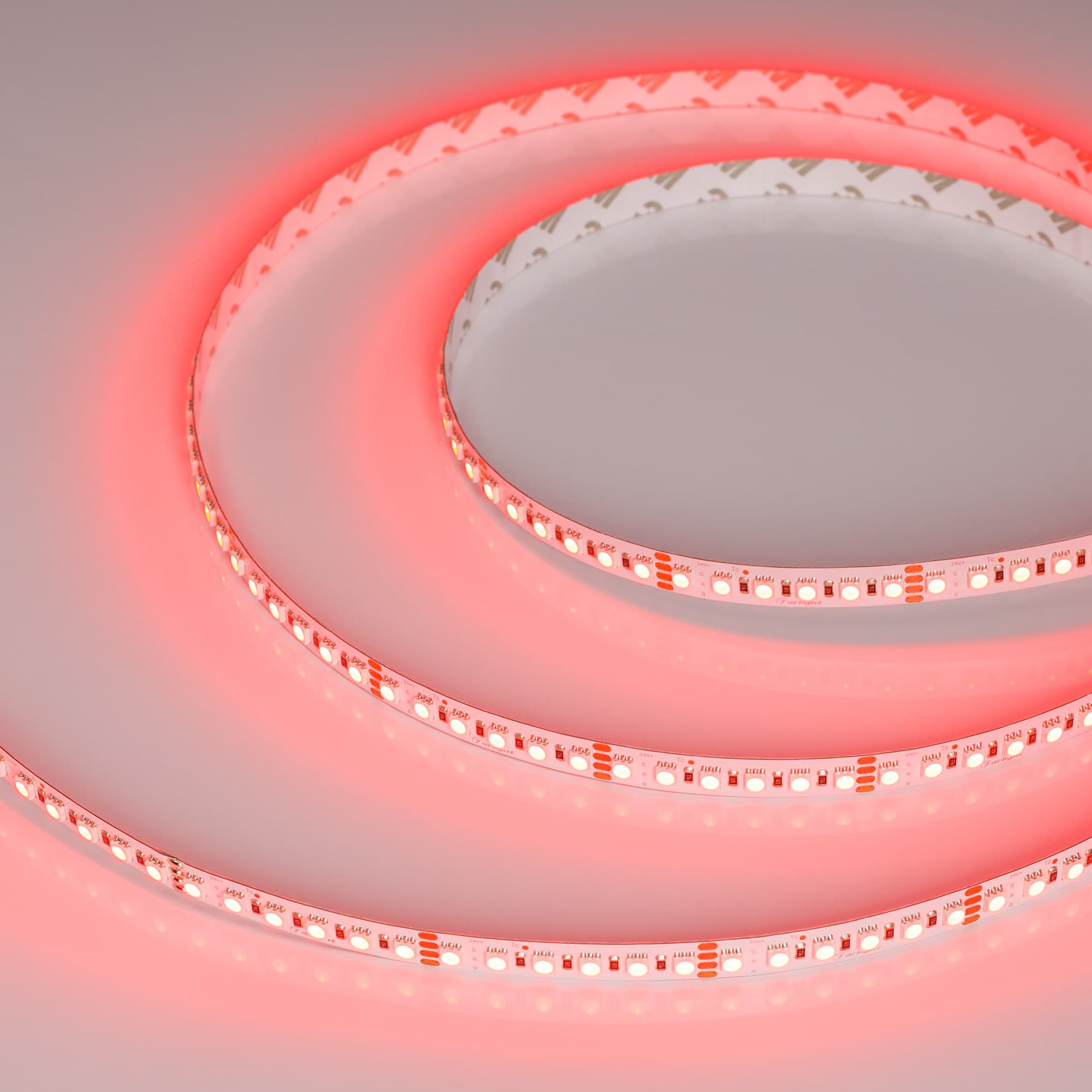 Лента светодиодная 18 Вт/м 24В IP20 RGB 240LED/м RT-G240-12mm SMD 3838 5 м
