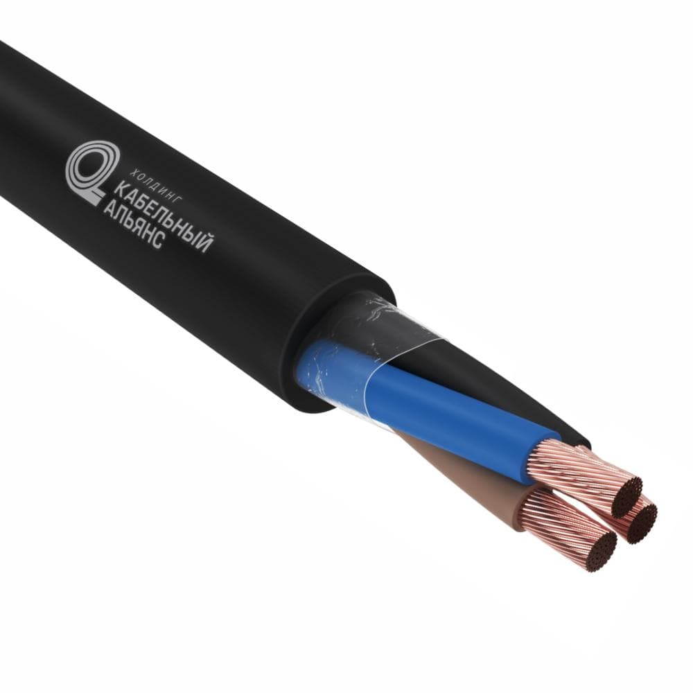 Кабель силовой гибкий HoldFlex КГТП-ХЛ 3х4-220/380В-3