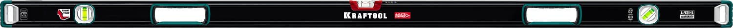 Уровень сверхпрочный с зеркальным глазком A-RATE CONTROL 1500 мм