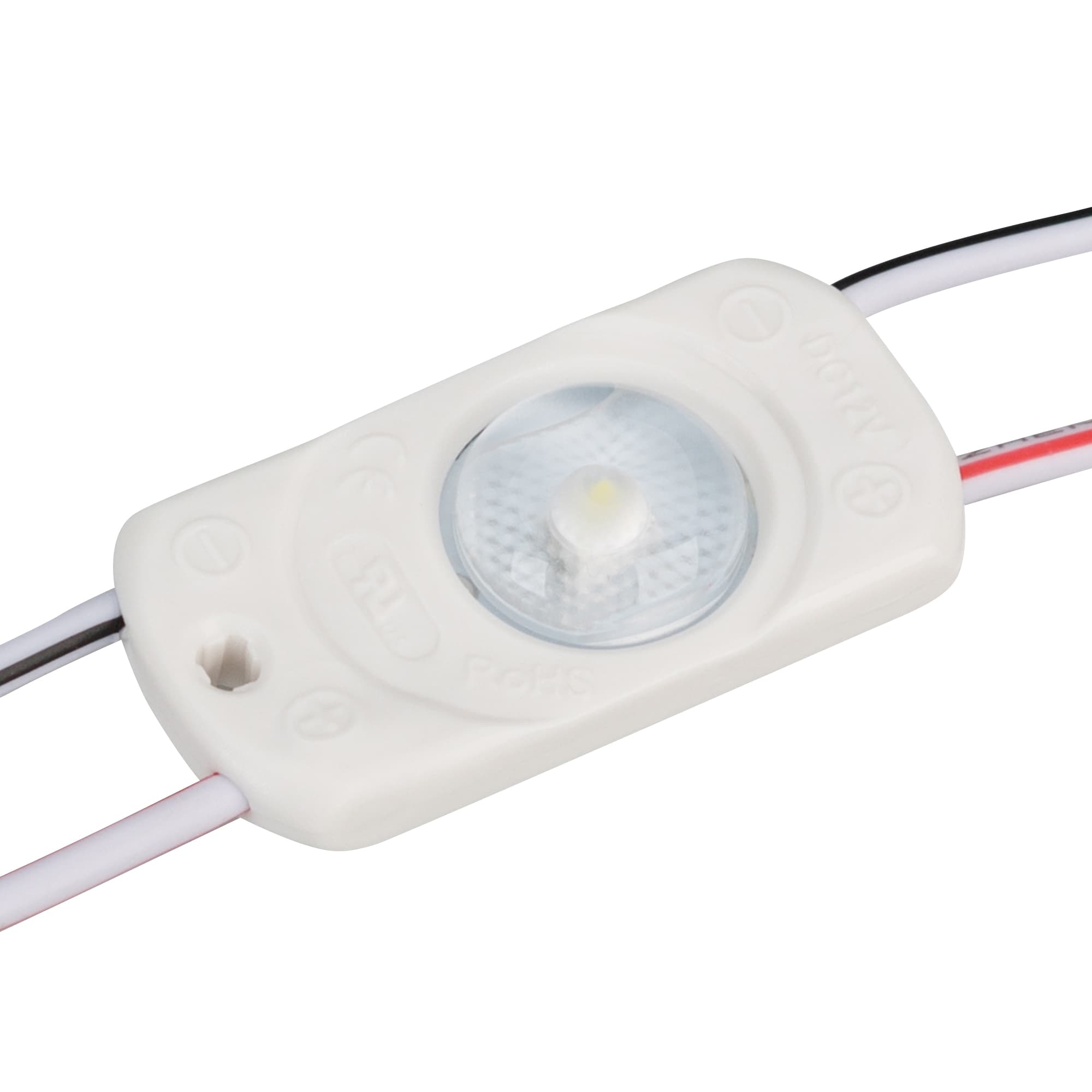 Модуль герметичный CRAFT-2835-1-12V Day 170deg 36x17.5mm 0.6W IP65 закрытый