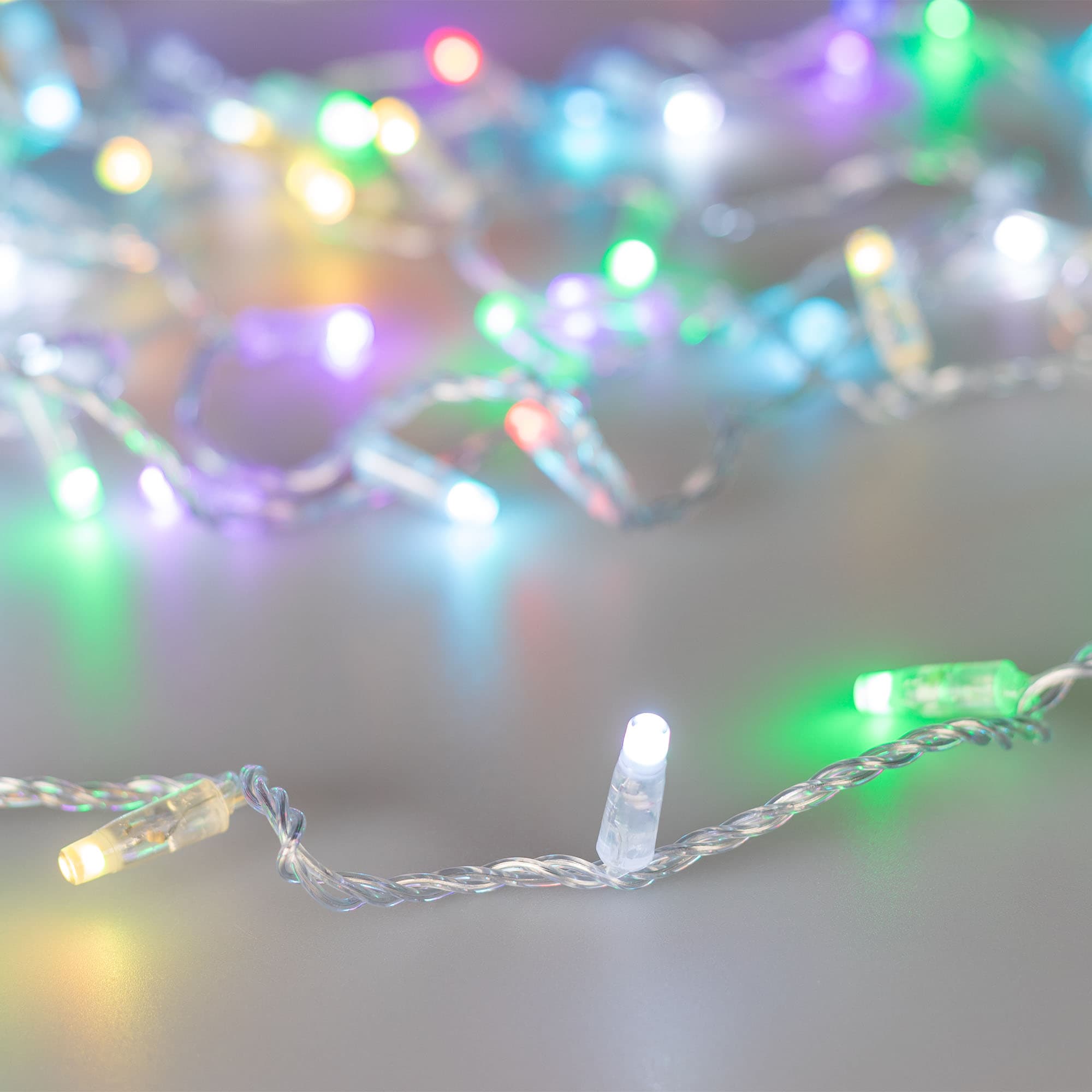Гирлянда светодиодная декоративная ARD-STRING-CLASSIC-10000-CLEAR-100LED-SYNC RGB 230V, 6.5W ARDCL, IP65