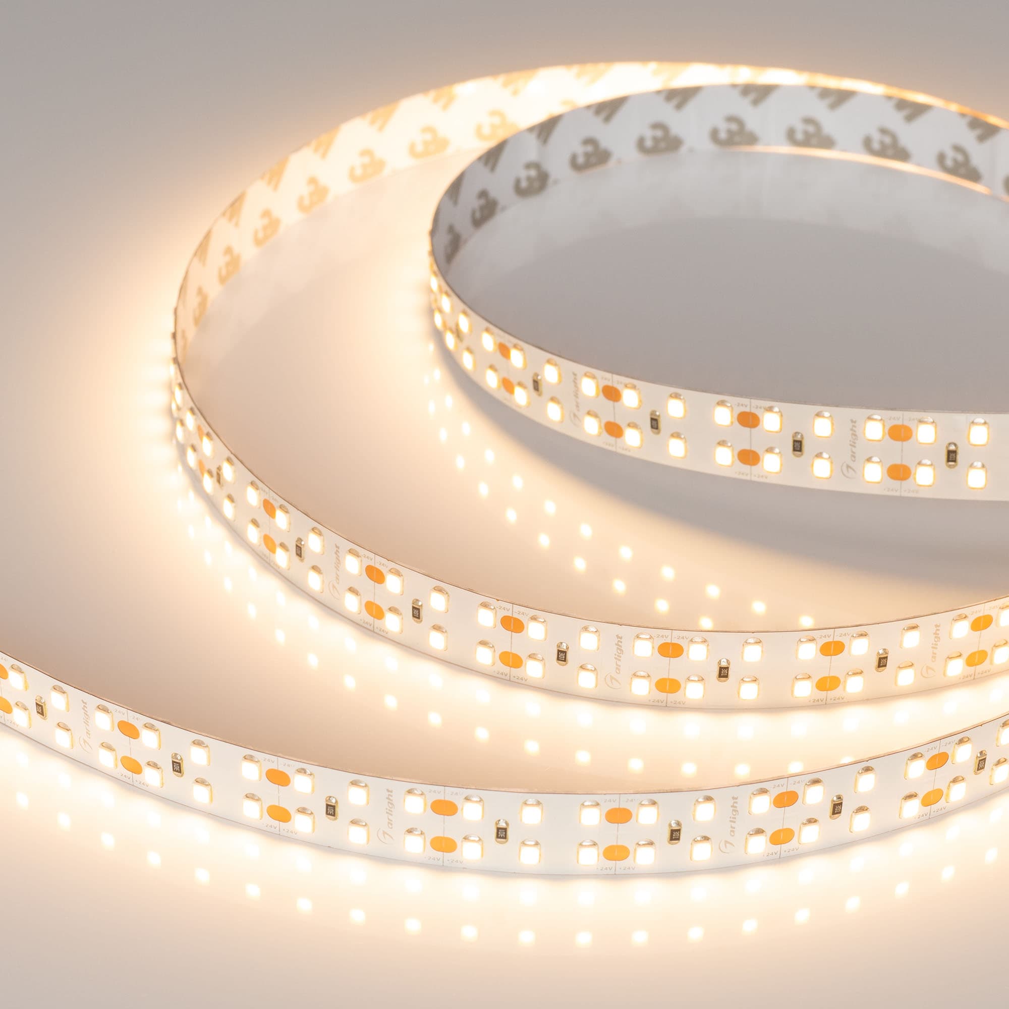 Лента светодиодная 19,2 Вт/м 24В IP20 2700K 240LED/м RT/RTW-A240-15mm SMD 2835 5 м