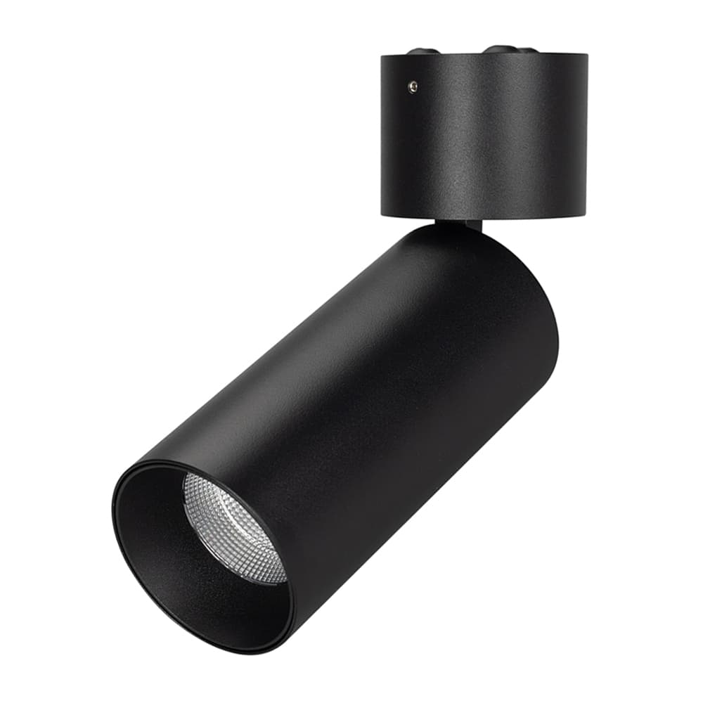 Светильник SP-POLO-SURFACE-FLAP-R65-8W Day4000 (BK-BK, 40 deg) (ARL, IP20 Металл, 3 года)
