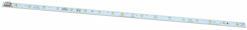 Модуль светодиодный LINE 470x11.6 AL1 2x9 Refond 2835 CRI80 5000K DL250