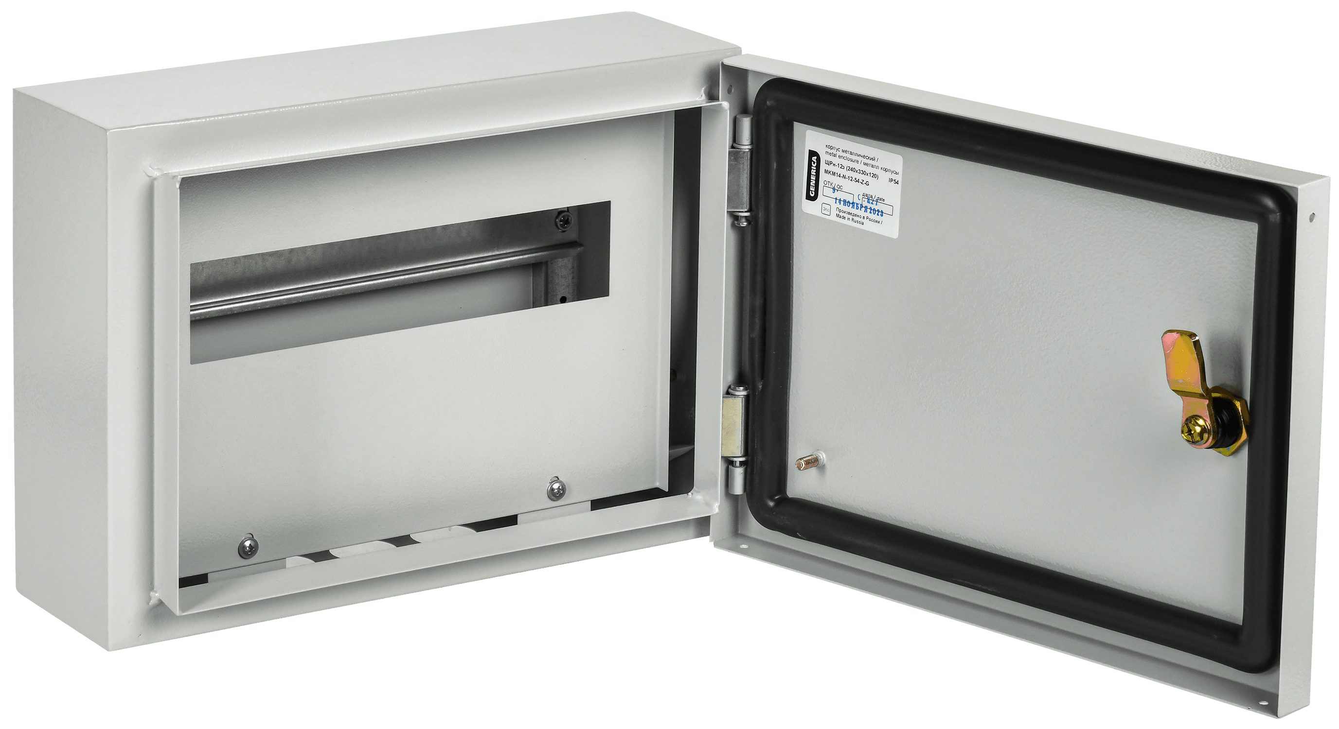 Корпус металлический ЩРн-12з (240х330х120) IP54 GENERICA