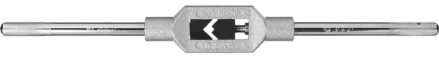 Метчикодержатель №3 М5-М20, с регулируемыми вкладышами