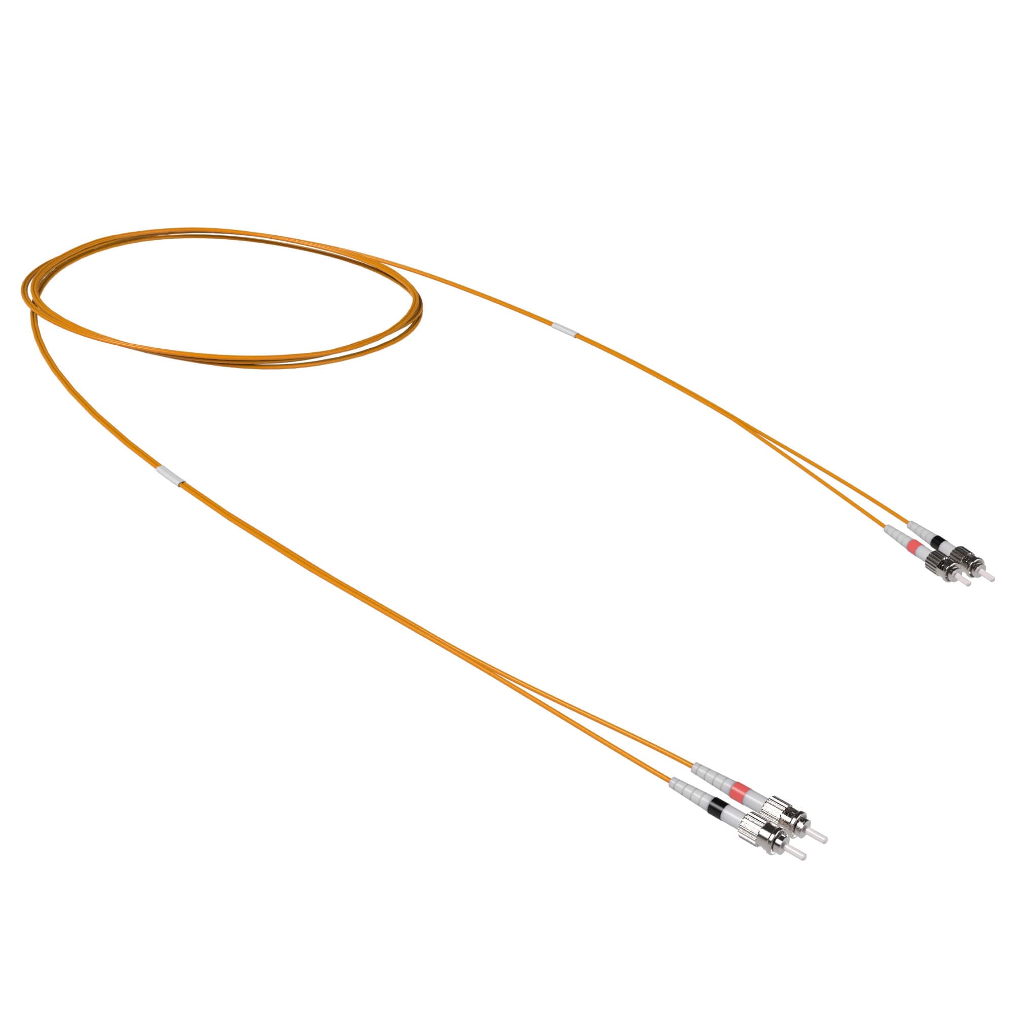 Патч-корд оптический двухволоконный (Duplex) ST-UPC/ST-UPC, 50/125 OM2, 3 м