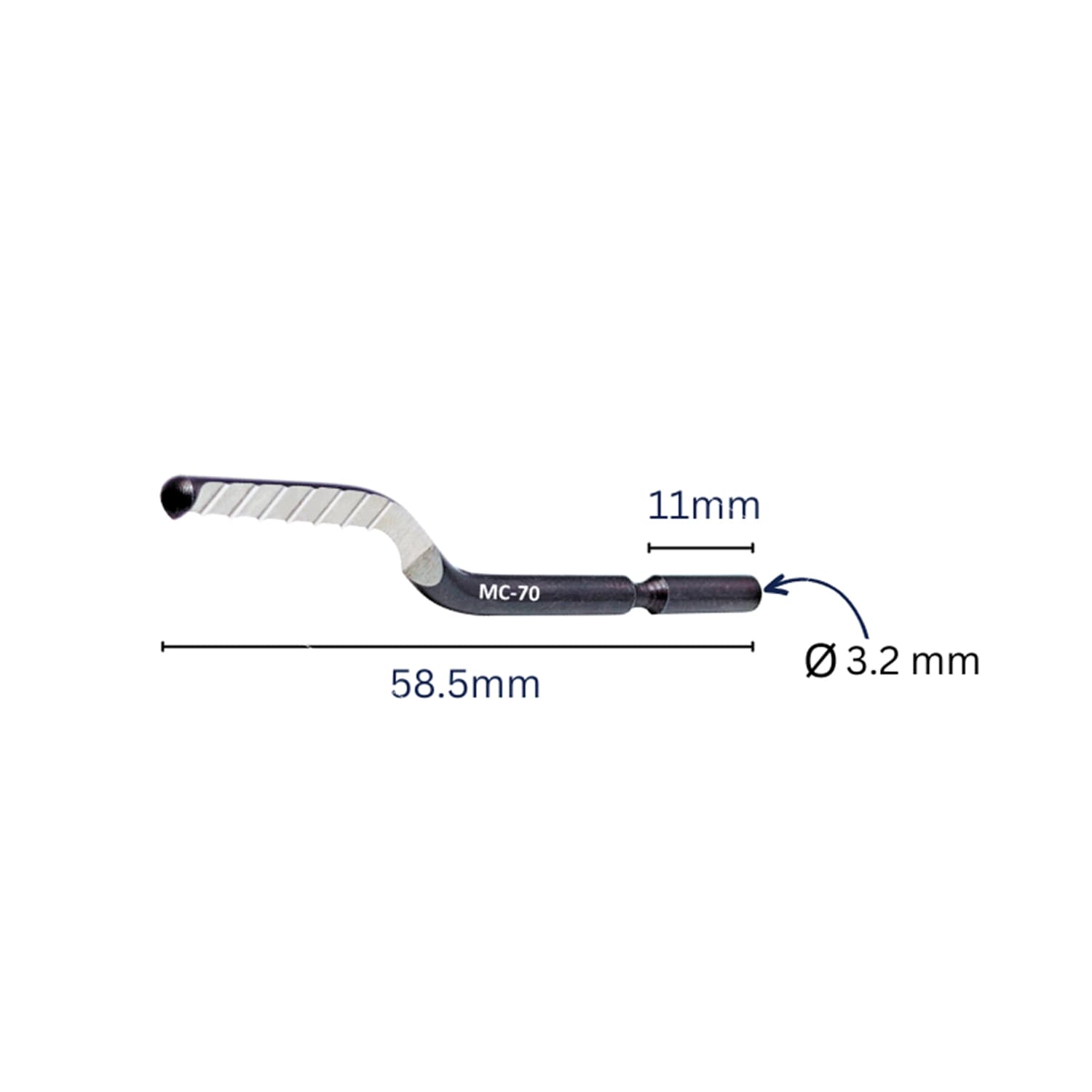 Лезвие для фаскоснимателя d3,2мм MС-70 HSS Multi-Cutting
