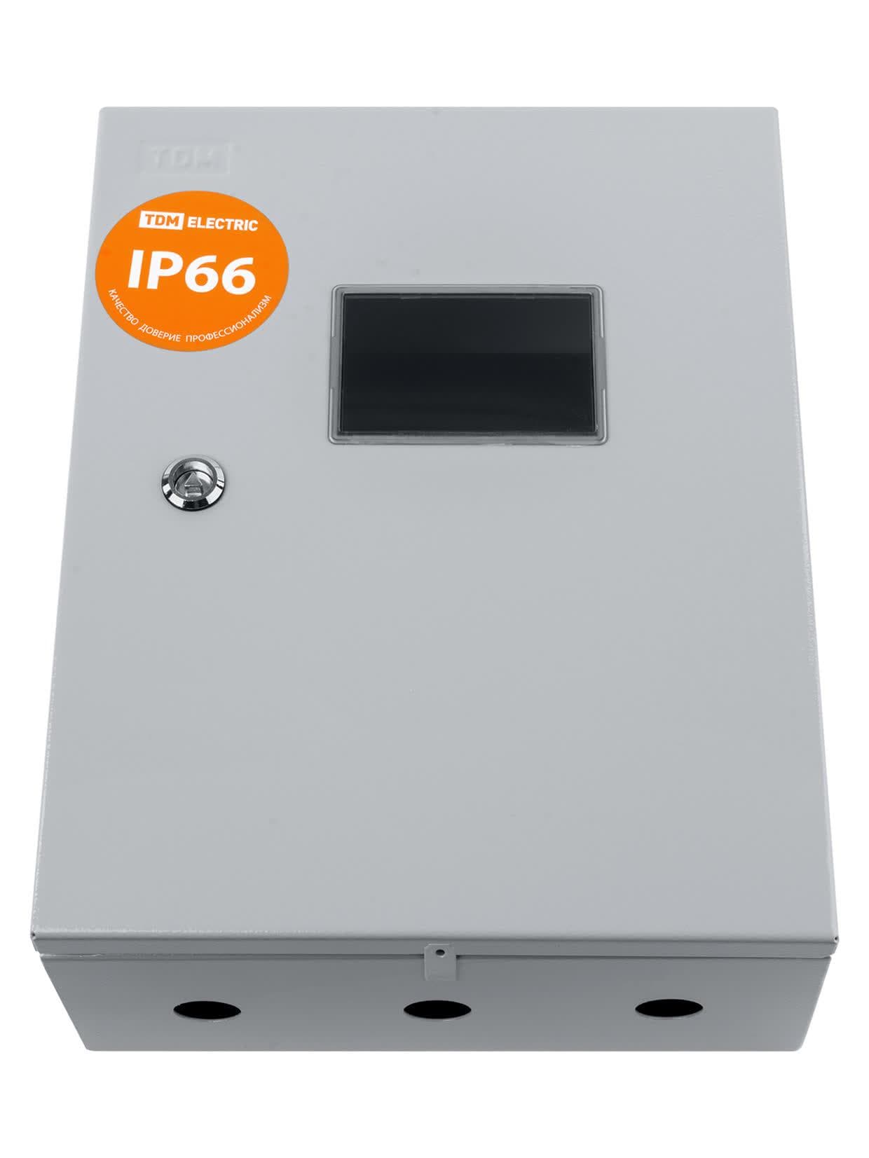 Корпус металлический ЩУ-3ф/1-0-3 IP66 (395х310х165)