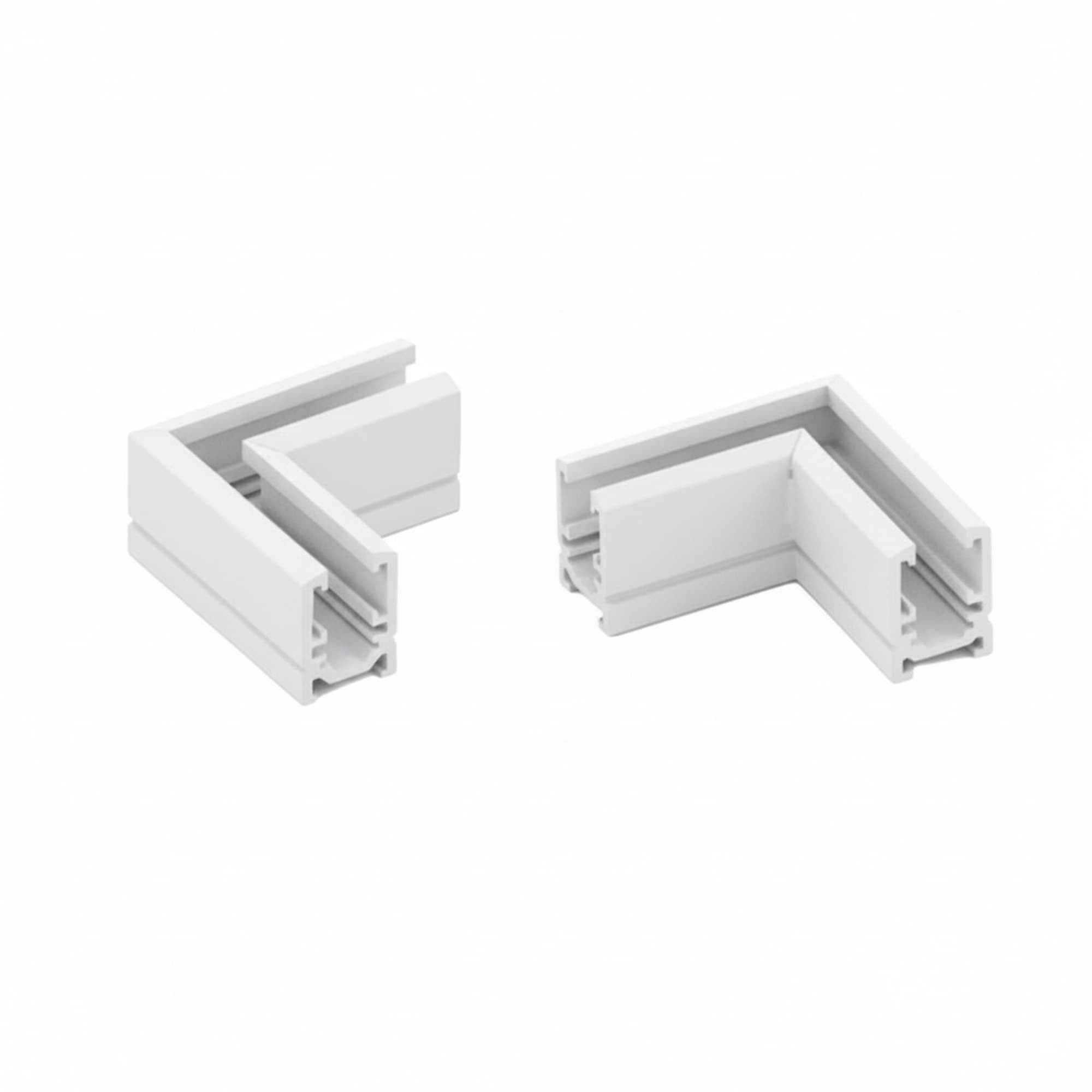 Коннектор угловой MAG-MICROCOSM-CON-L90, WH, IP20, металл, 3 года