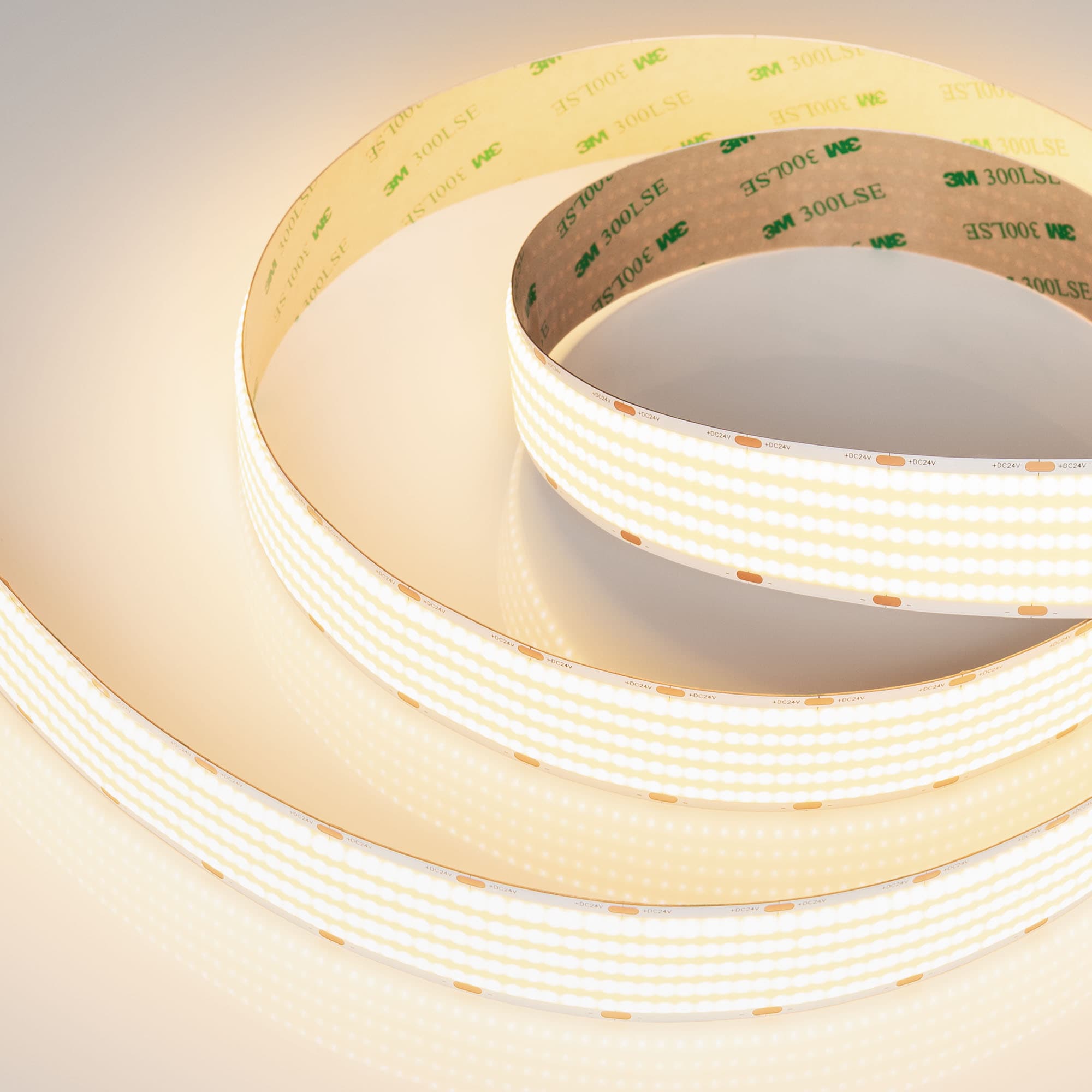 Лента светодиодная 40 Вт/м 24В IP20 3000K 1600LED/м COB-X1600-30mm CSP 5 м