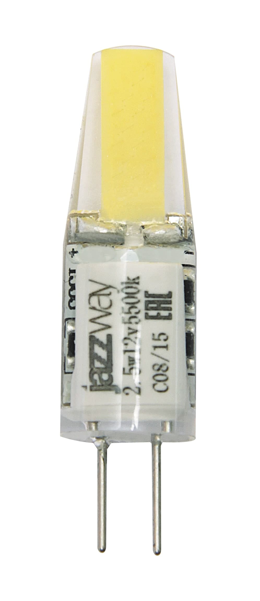 Лампа светодиодная LED 2.5вт G4 12B 200Lm холодный COB