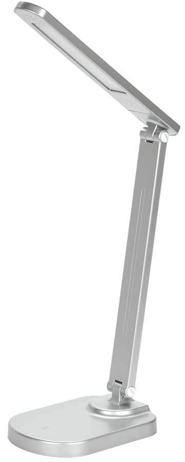 Светильник LIGHTING светодиодный настольный 2028 5Вт на подставке USB-выход диммер серебро