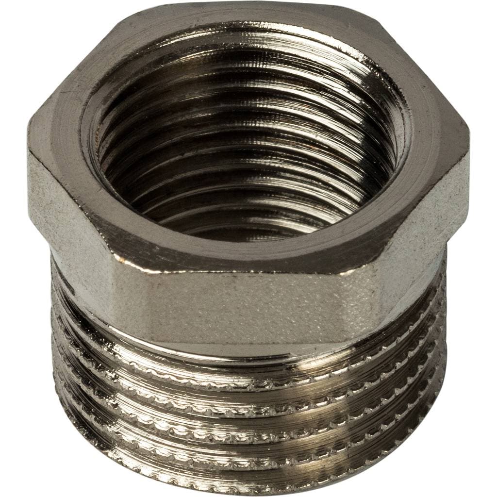 Футорка НВ 1/2'х3/8' никелированная