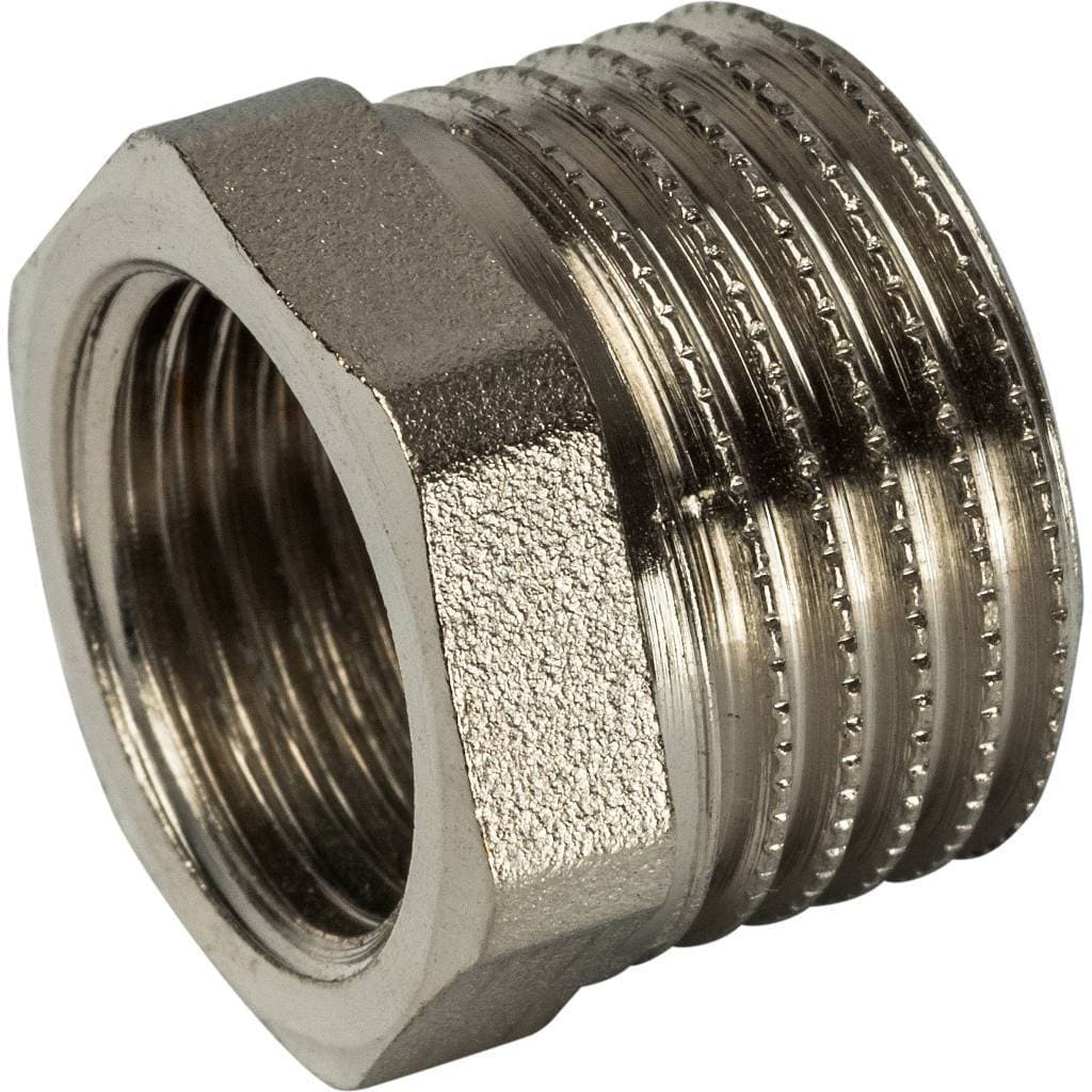 Футорка НВ 1/2'х3/8' никелированная