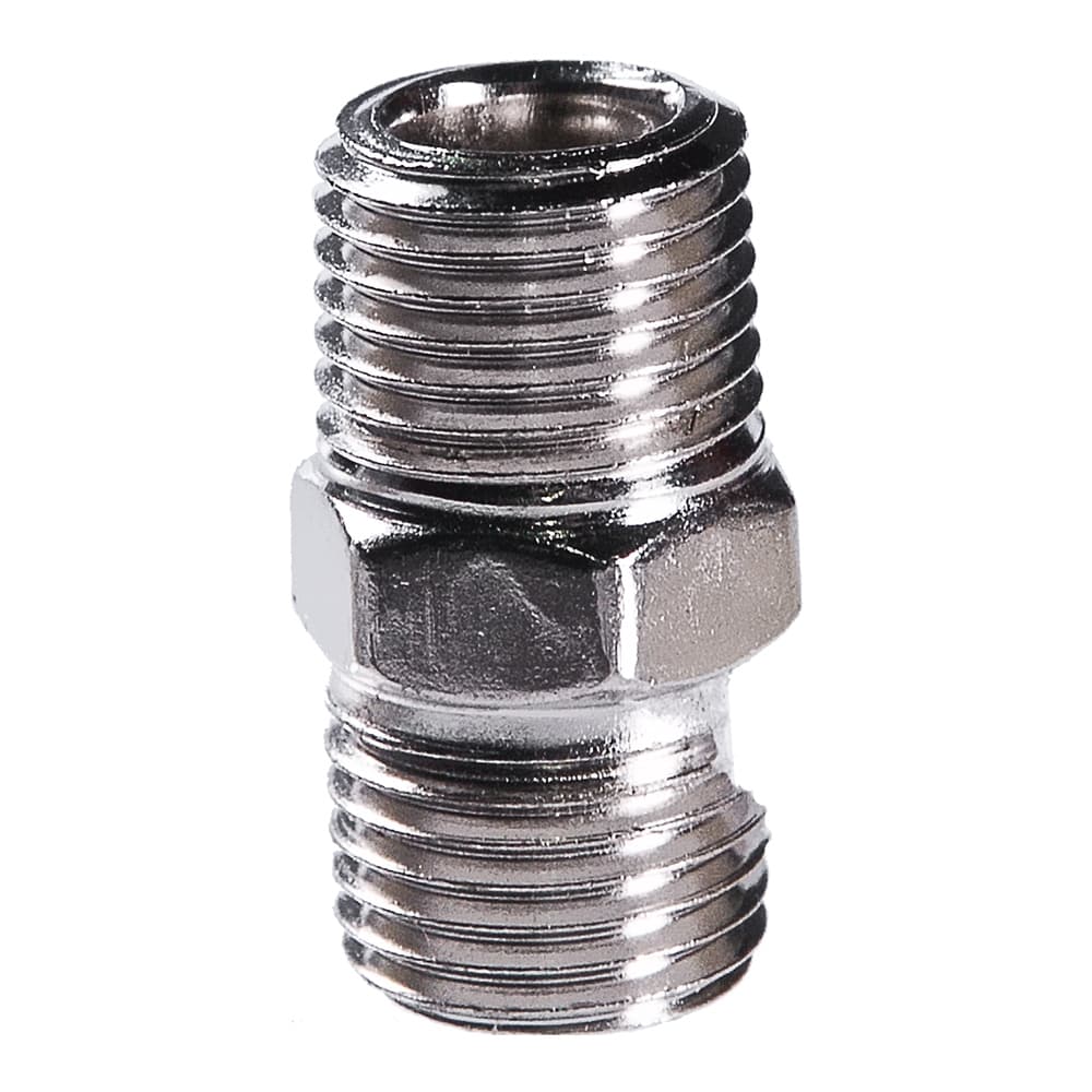 Переходник 1/4''M на 1/4''М блистер 1 шт