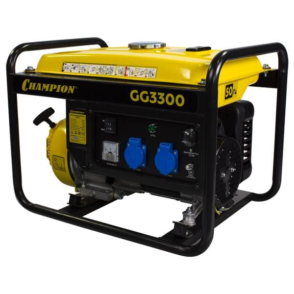 Генератор GG3300 (2,6/3кВт 7лс 15л 41,5кг)