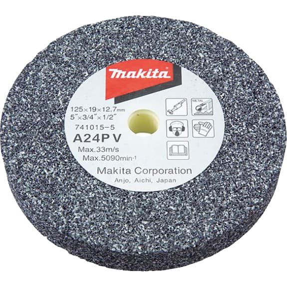 Насадка шлифовальная круглая по металлу для ПШМ A24P, 125х19x12,7 мм