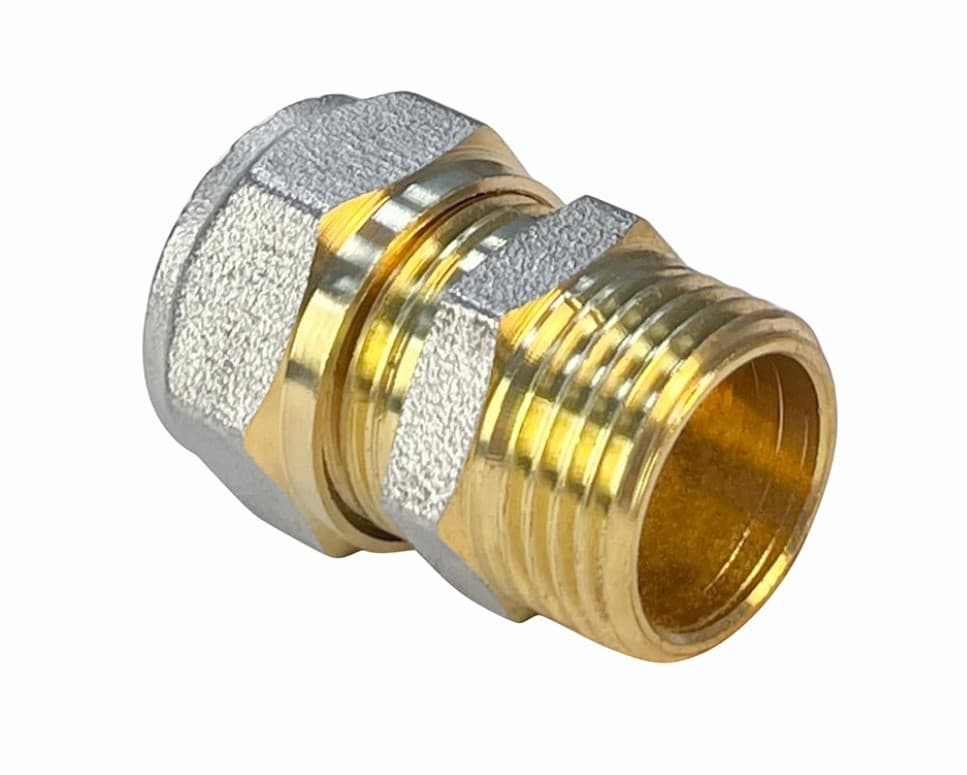 Соединитель обжимной НР 20X1/2