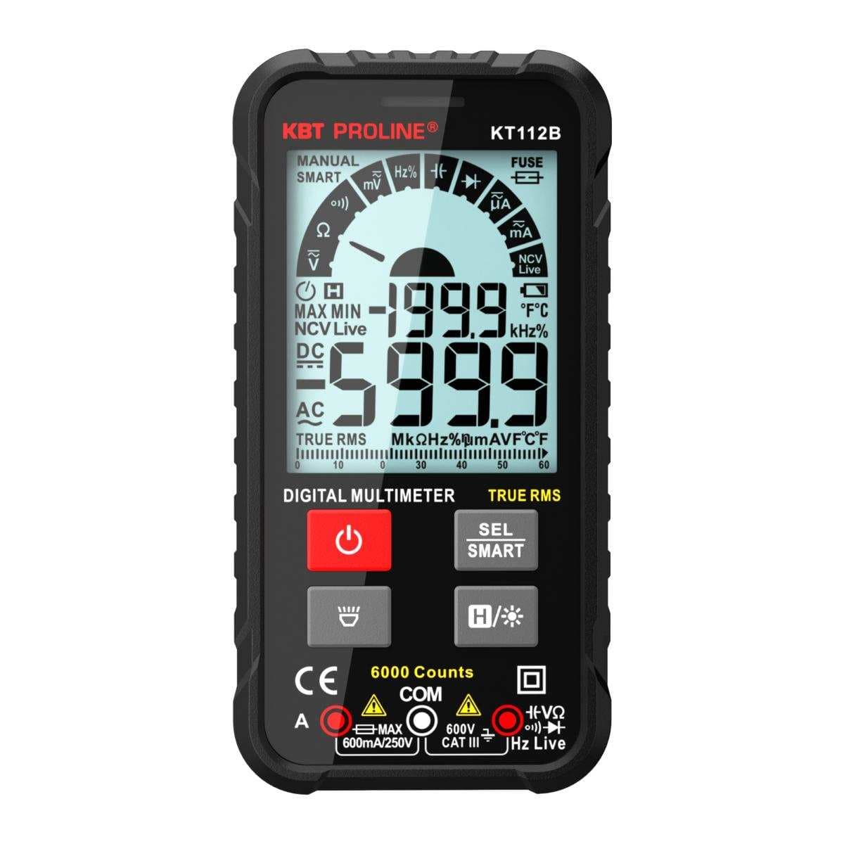 Мультиметр цифровой KT 112В серия PROLINE