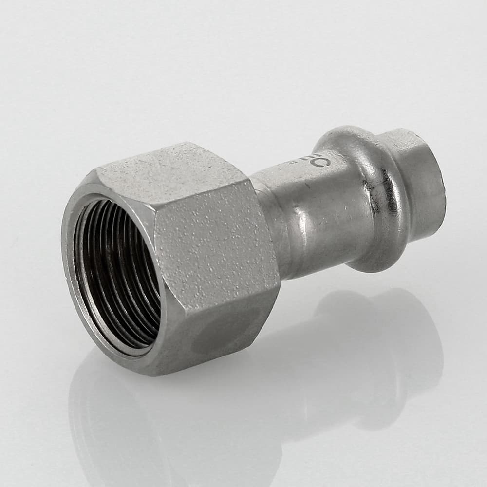 Соединитель нержавеющая сталь 22x1/2' ВР