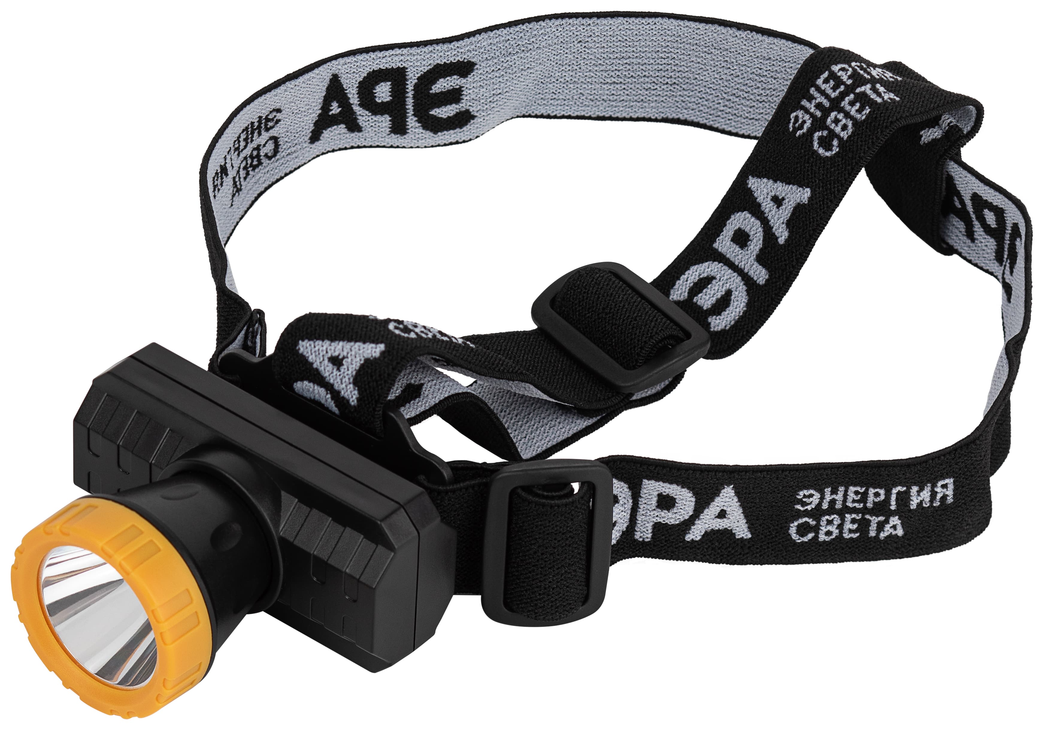 Фонарь налобный светодиодный 3Вт 135Лм IP40 SMD 2 режима аккумуляторный GA-802