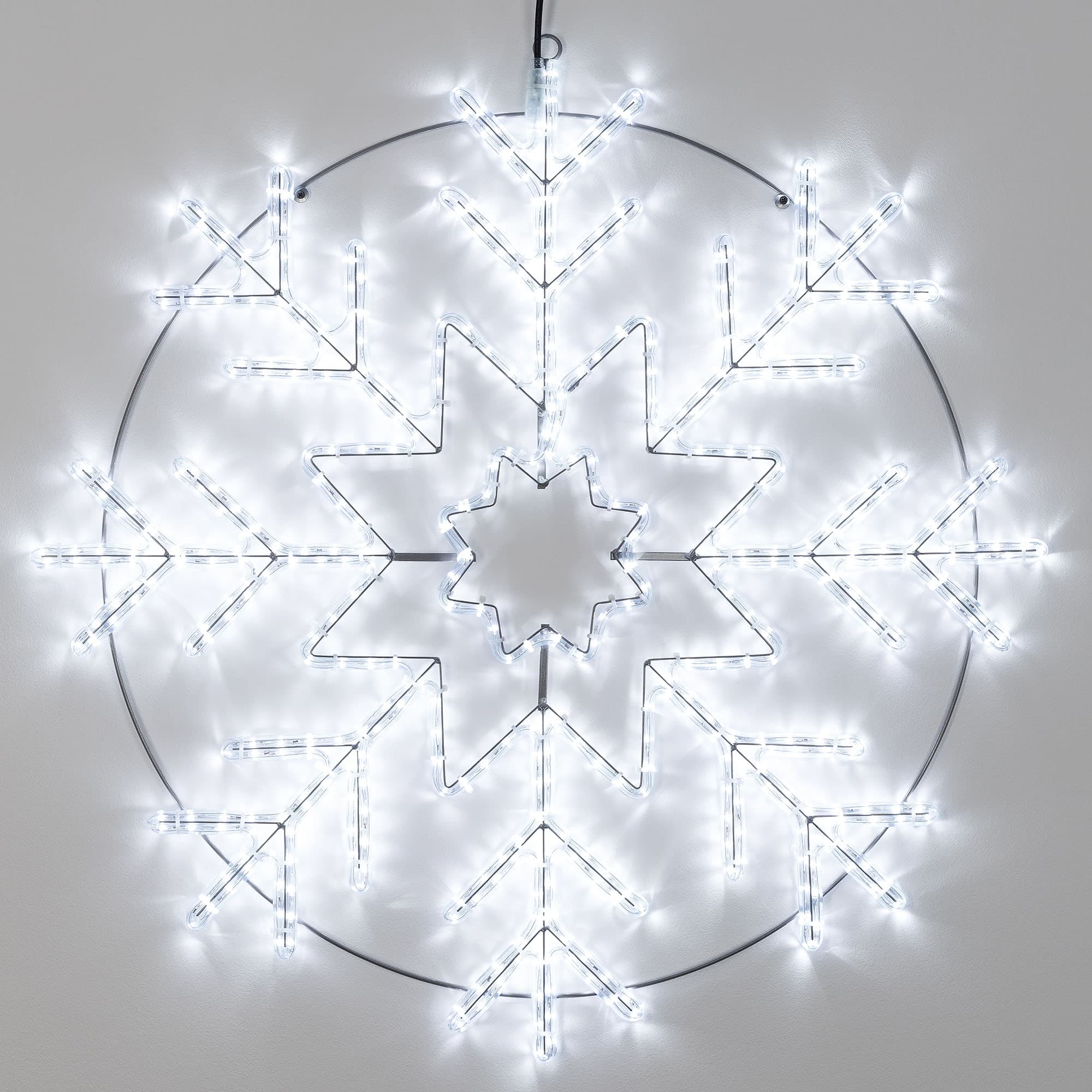 Фигура ARD-SNOWFLAKE-M8-950x950-540LED White 230V, 33W Ardecoled, IP65
