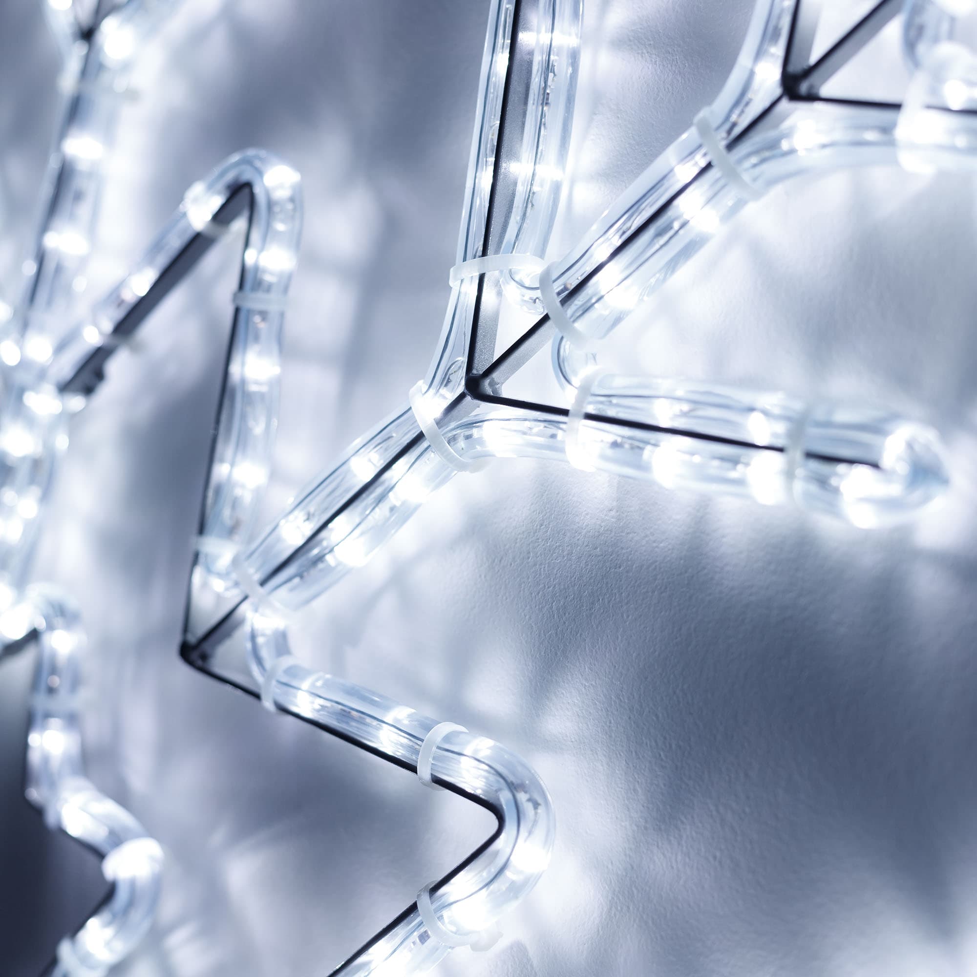 Фигура ARD-SNOWFLAKE-M8-950x950-540LED White 230V, 33W Ardecoled, IP65