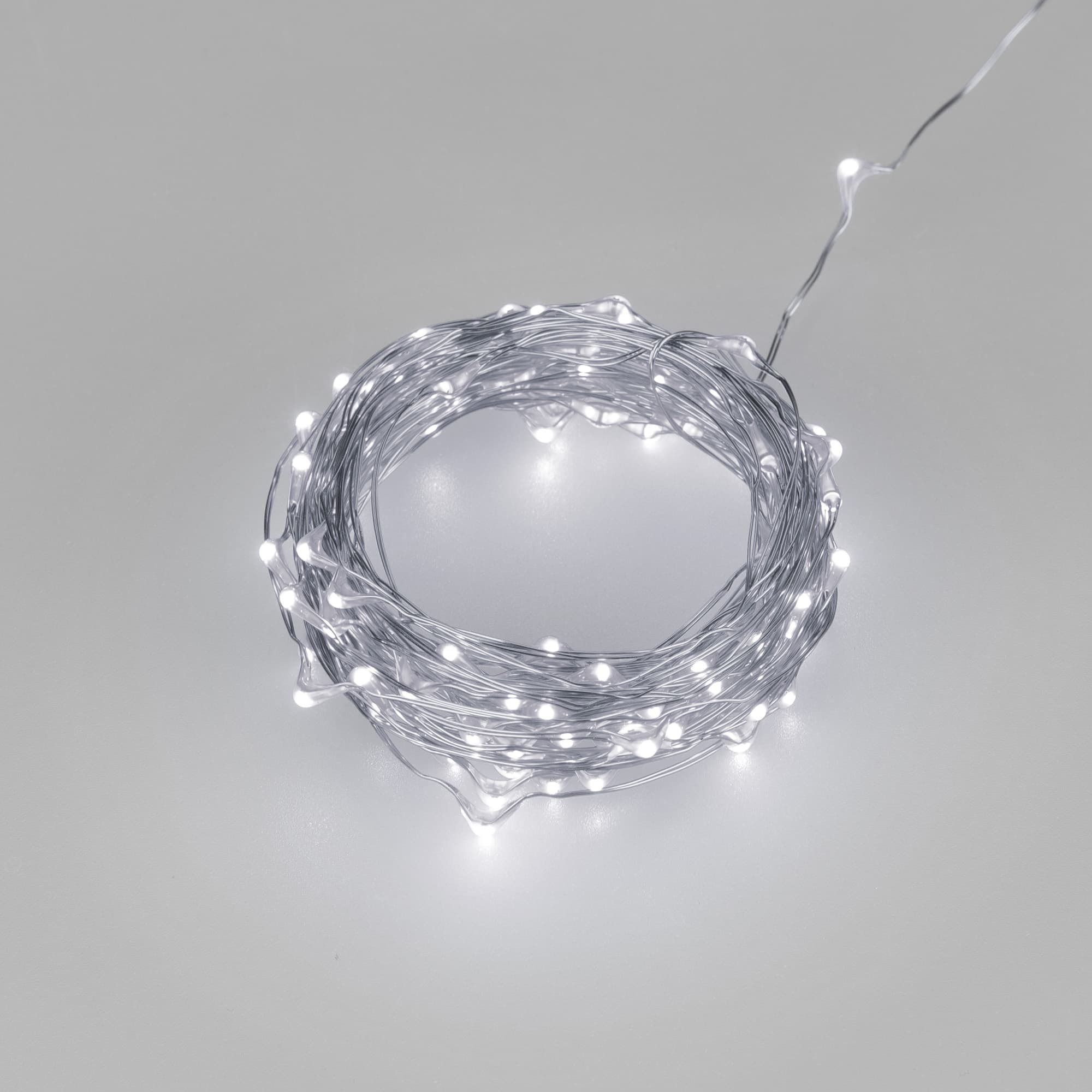Гирлянда светодиодная ARD-DEW-HOME-10000-CLEAR-100LED-LIVE White6000 5V, USB, ПДУ Ardecoled, IP20