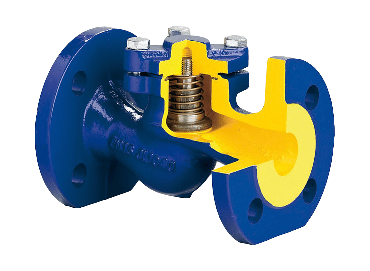 Обратный клапан V287-065 DN 65 PN 16 Тмакс.град 300 ф/ф чугун/нерж (Zetkama)