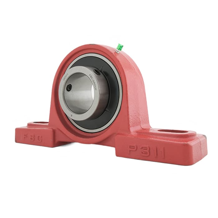 Подшипниковый узел UCP311 (UC311+P311) FBC (ГОСТ)