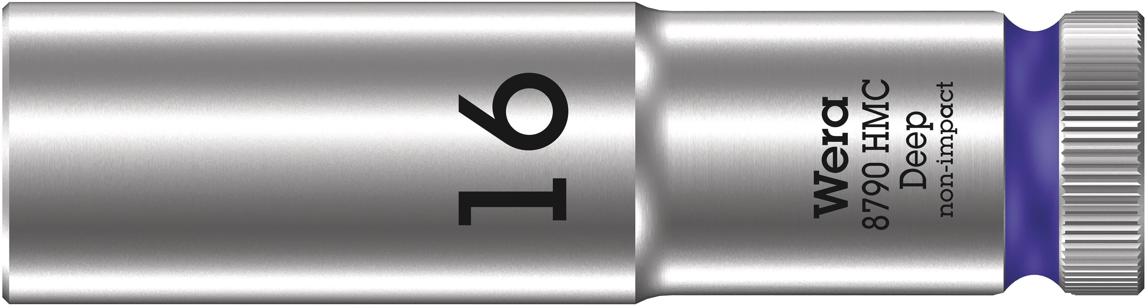 Головка торцевая шестигранная 8790 HMC Deep DR 1/2 глубокая 16X83 мм