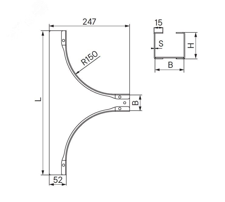 Трансформатор тока CT100 4000A, класс 0.5S, 20ВА