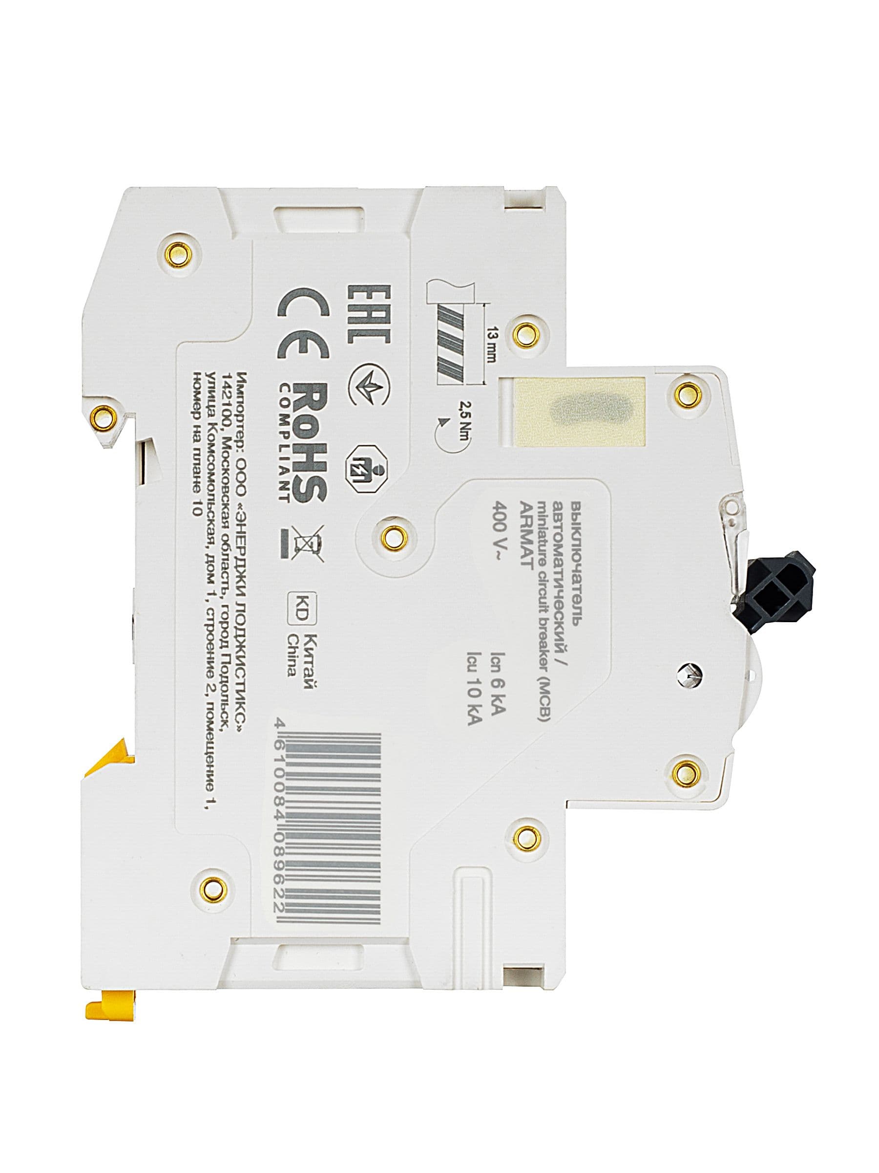 ARMAT Автоматический выключатель M06N 4P C 25А IEK