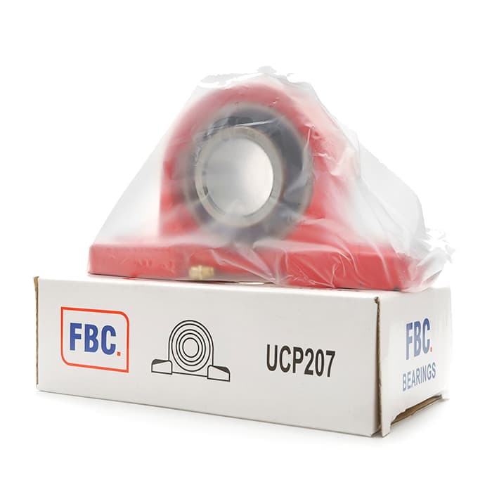Подшипниковый узел UCP207 (UC207+P207) FBC (ГОСТ)