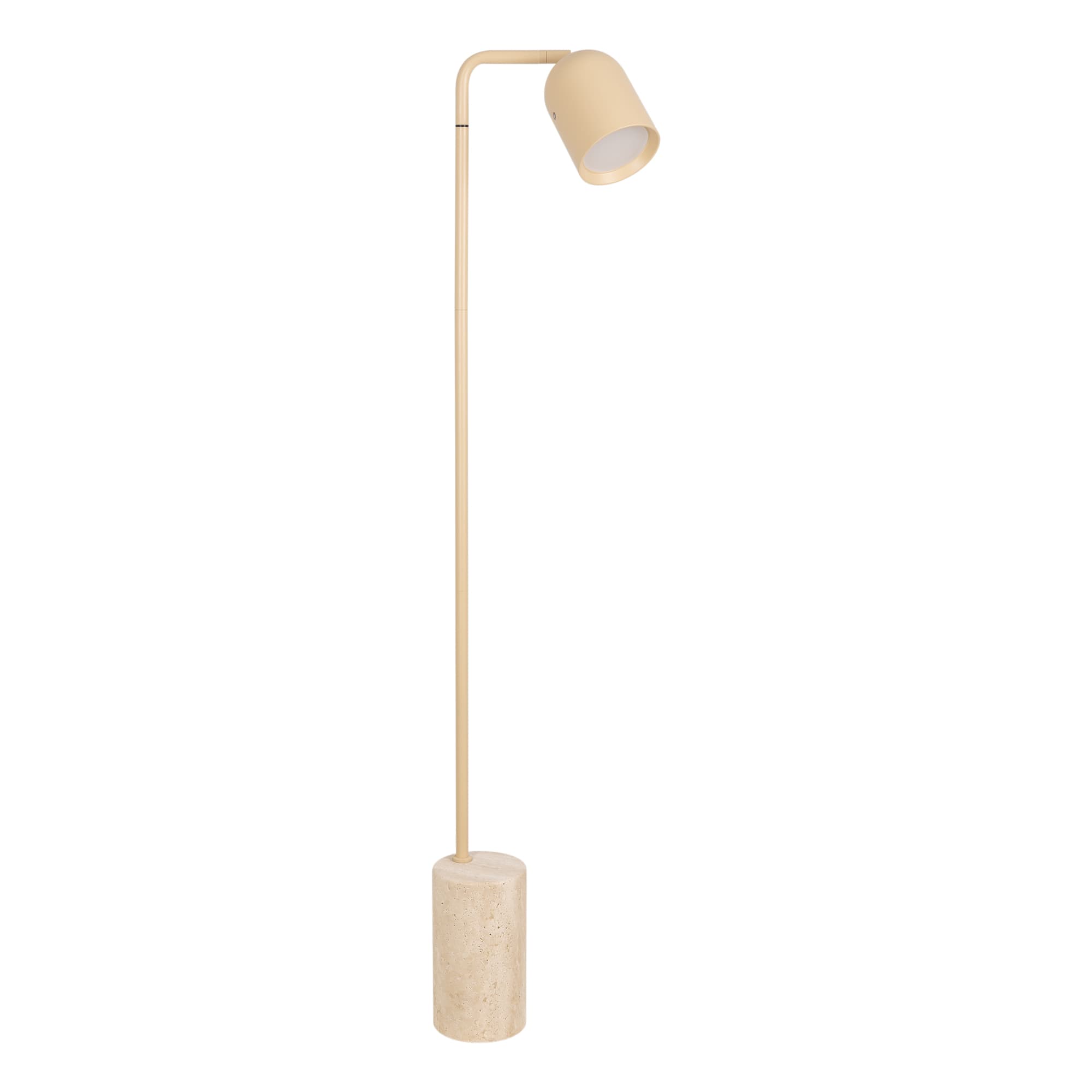 Светильник SP-MASON-FLOOR-R143-6W Warm3200-MIX BG, 120 deg, 230V, IP20, травертин, 5 лет