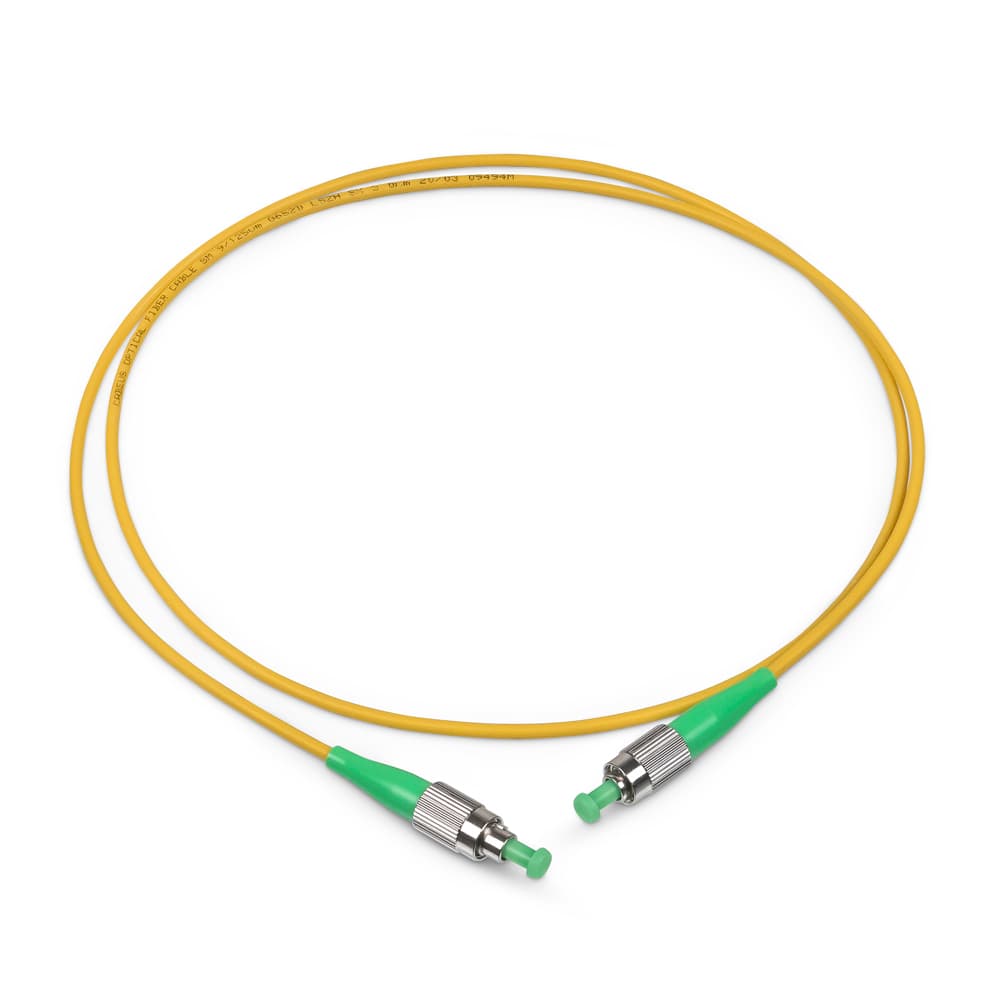 Патч-корд оптический simplex 10м FC/APC-FC/APC 9/125 sm LSZH
