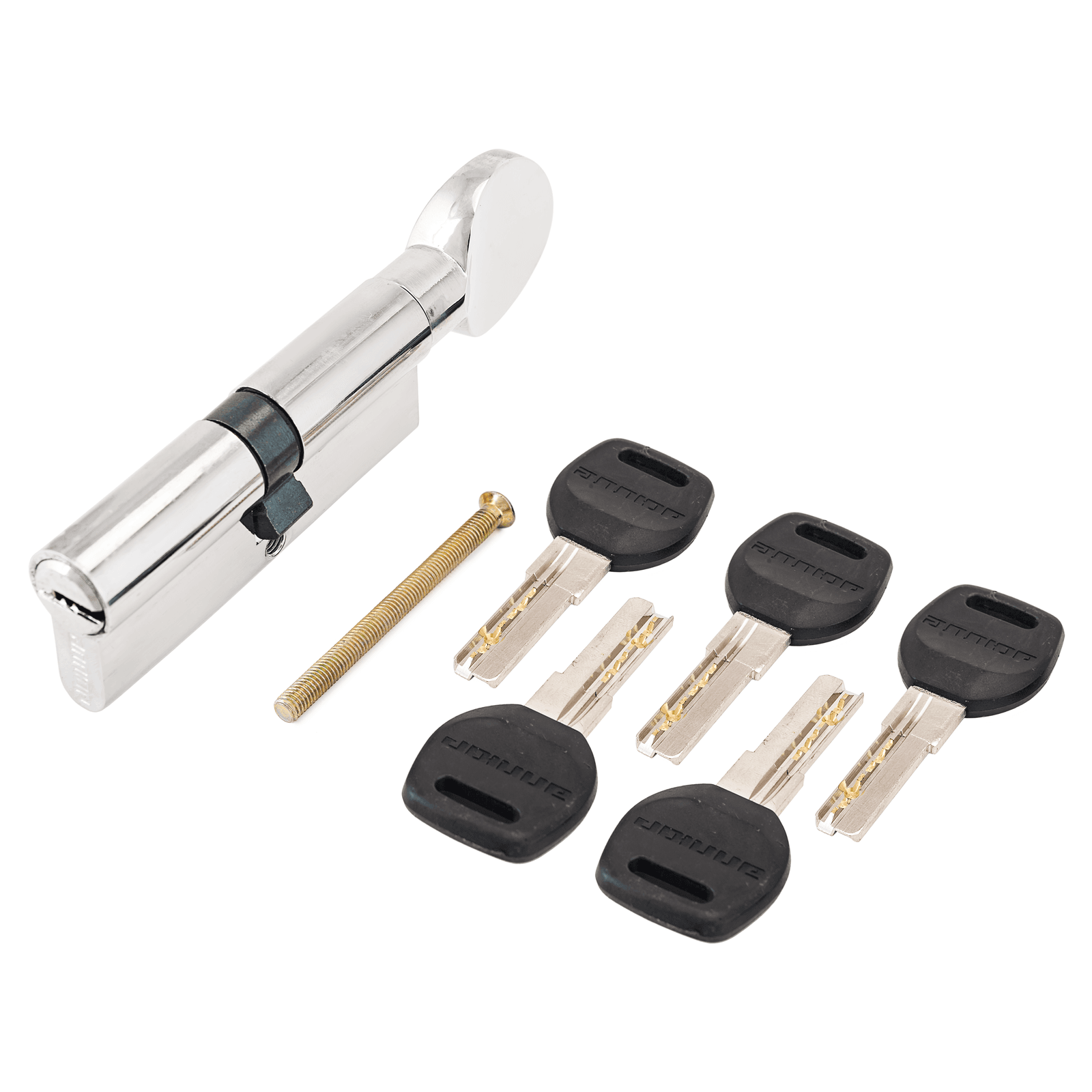 Цилиндровый механизм АЛЛЮР HD FG 90-5К CP (45x45G) хром
